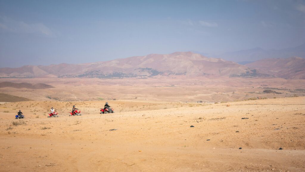 ATV Ride in the Agafay Desert